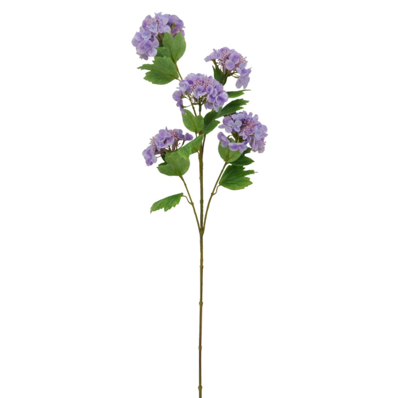 37" Artificial Snowball Spray - Green, Lavender, Pink, or Yellow for Spring Decor